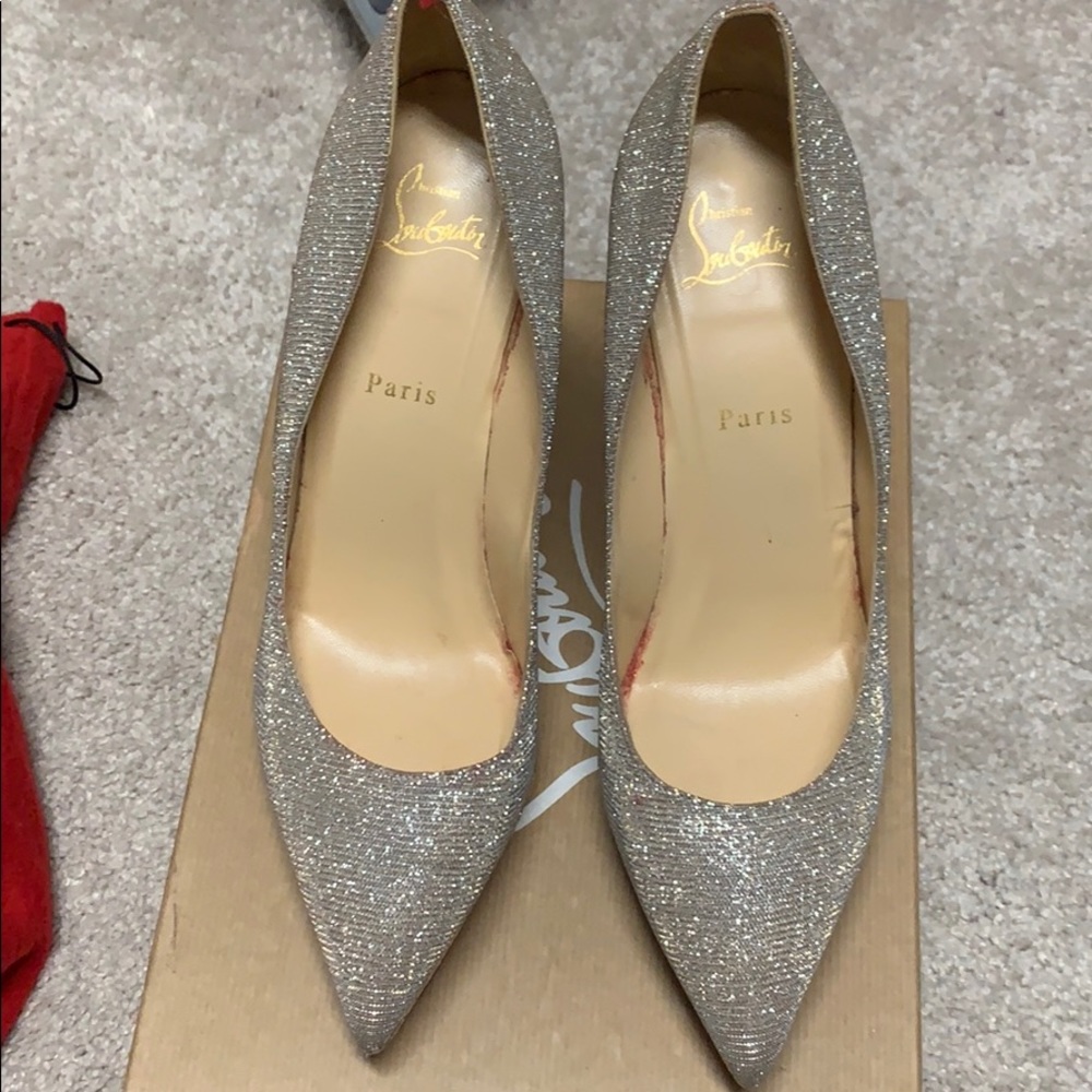Christian Louboutin pigalle Plato 100 glittex